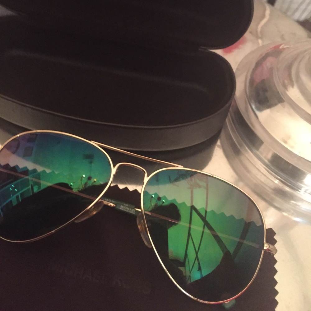 Michael Kors Aviator Sunglasses